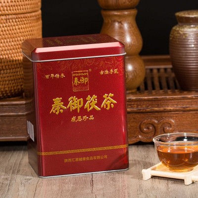 厂家批发免撬茯茶 泾阳茯茶陕西特产黑茶茯砖茶定制贴牌460g
