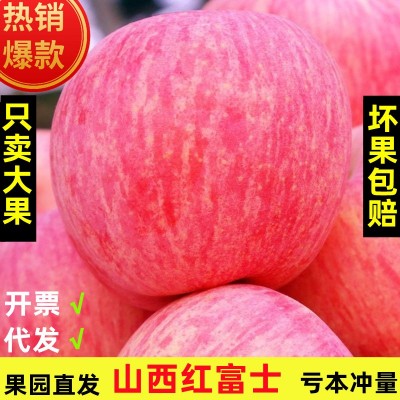 山西红富士 应季新鲜苹果水果批发市场水果整箱5斤10斤一件代发