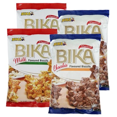 [包邮]BIKA 马来西亚原装进口 小熊饼干 休闲早餐薯片零食