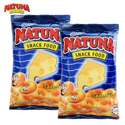 [包邮]NATUNA呐嘟娜 虾条木薯片 60g/袋 马来西亚进口休闲零食