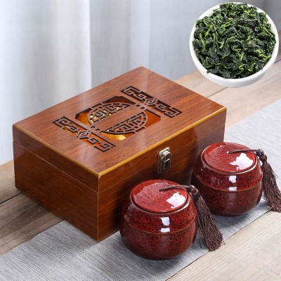 铁观音茶叶礼盒包装新茶清香型乌龙茶高档木盒中秋年货长辈礼品
