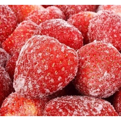 冷冻新鲜草莓1kg装 速冻产品冰冻草莓商用甜品冷饮奶茶店榨汁水果