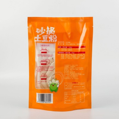 小和淘土豆粉红薯火锅宽粉鲜粉皮粉条275g*4袋火锅川粉土豆粉