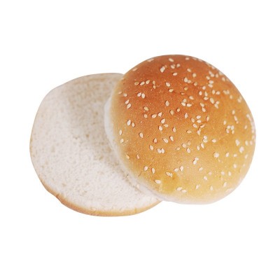 汉堡胚面包胚美式早餐半成品三明治商用家庭装芝麻汉堡包整箱批发