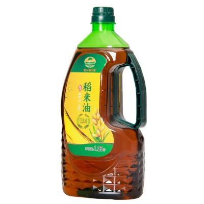 稻米油批发零售高谷维素米糠油1.25升食用油小瓶方便装带把手