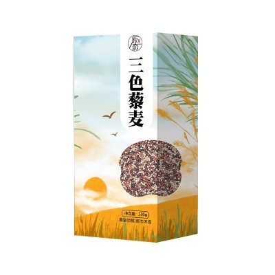 红白黑三色藜麦米1:1:1青海一级五谷杂粮粗粮儿童代餐粥500g