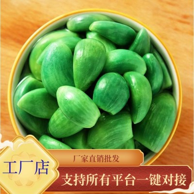 山东腊八蒜正宗翡翠大绿蒜腌制饭店商用糖醋蒜头泡蒜即食咸菜大全