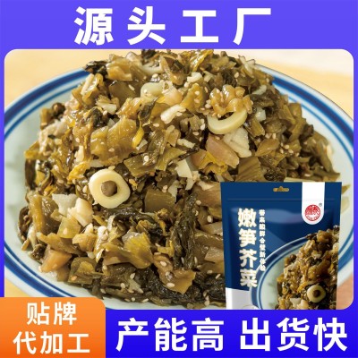 国泰嫩笋芥菜小笋400g下饭菜无辣外婆菜嫩笋尖半成品菜快手菜咸菜